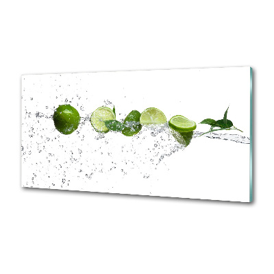 Crédence en verre Citron vert et eau