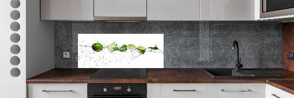 Crédence en verre Citron vert et eau