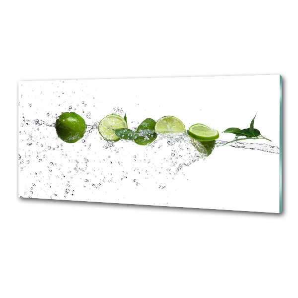 Crédence en verre Citron vert et eau