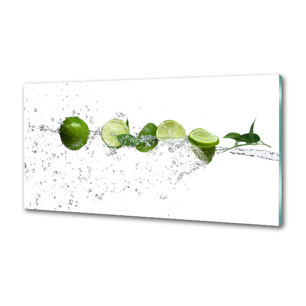 Crédence en verre Citron vert et eau