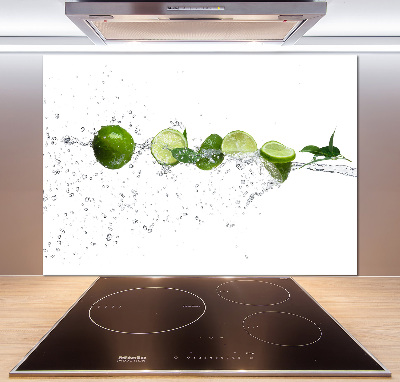 Crédence en verre Citron vert et eau