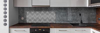 Panneau pour cuisine Zigzags