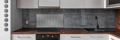 Panneau pour cuisine Zigzags