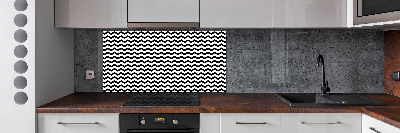 Panneau pour cuisine Zigzags