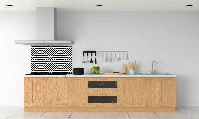 Panneau pour cuisine Zigzags