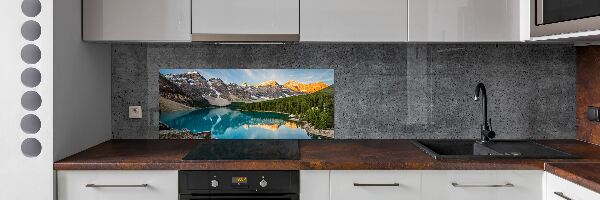 Crédence de cuisine Lac de montagne