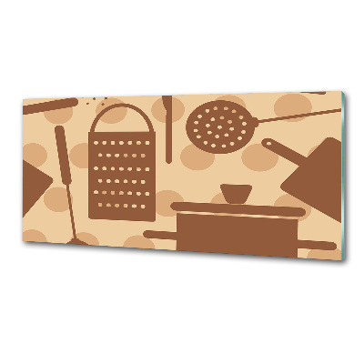 Crédence cuisine en verre Ustensiles de cuisine