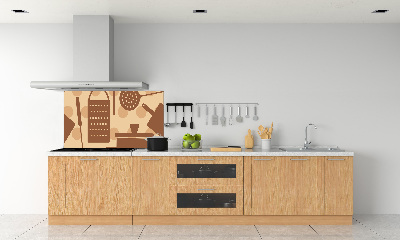 Crédence cuisine en verre Ustensiles de cuisine