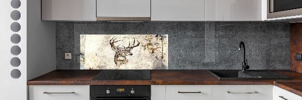 Panneaux muraux cuisine Chevreuil