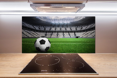 Panneau crédence cuisine Football sur le stade