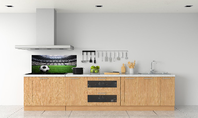 Panneau crédence cuisine Football sur le stade