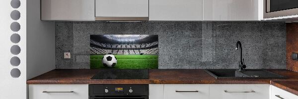 Panneau crédence cuisine Football sur le stade