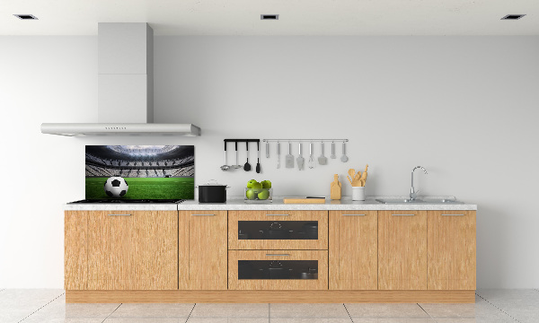 Panneau crédence cuisine Football sur le stade
