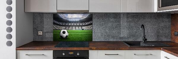 Panneau crédence cuisine Football sur le stade