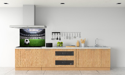 Panneau crédence cuisine Football sur le stade
