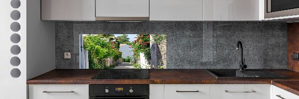 Crédence de cuisine en verre Avenue florale