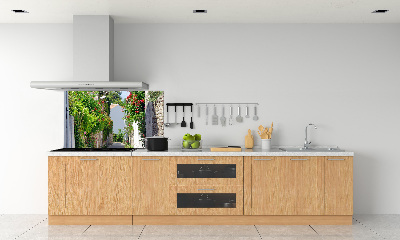 Crédence de cuisine en verre Avenue florale