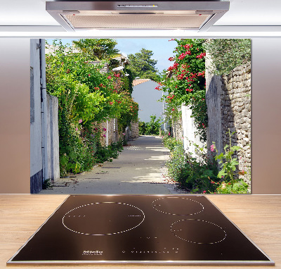 Crédence de cuisine en verre Avenue florale