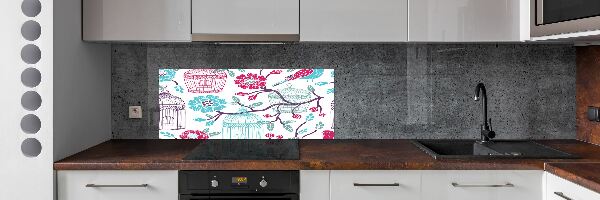Panneau pour cuisine Cage à oiseaux