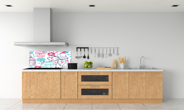 Panneau pour cuisine Cage à oiseaux