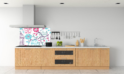 Panneau pour cuisine Cage à oiseaux