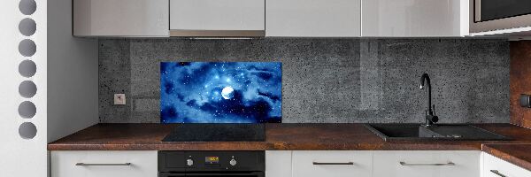 Verre pour crédence Pleine lune