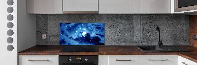 Verre pour crédence Pleine lune