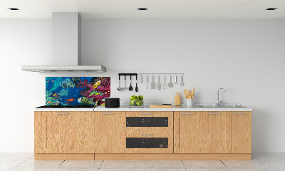 Panneau crédence cuisine Récif de corail