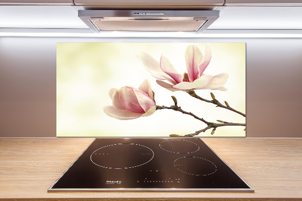 Crédence en verre trempé Magnolia