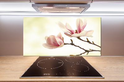Crédence en verre trempé Magnolia