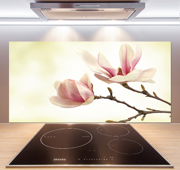 Crédence en verre trempé Magnolia