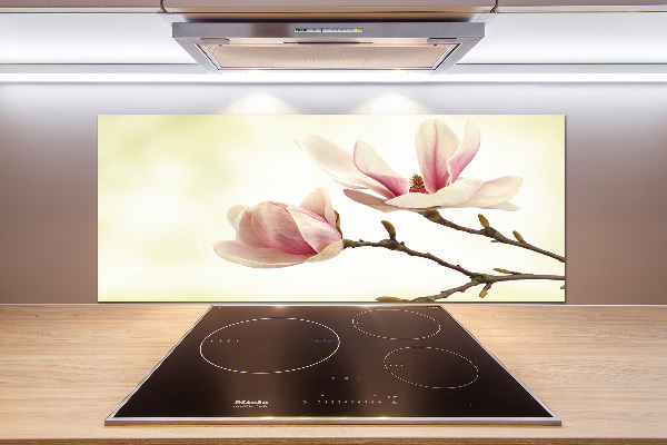 Crédence en verre trempé Magnolia