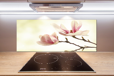Crédence en verre trempé Magnolia