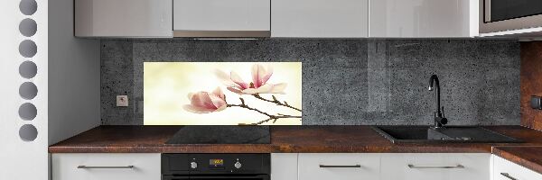 Crédence en verre trempé Magnolia