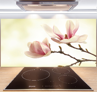 Crédence en verre trempé Magnolia