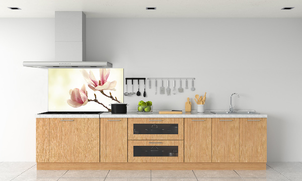 Crédence en verre trempé Magnolia