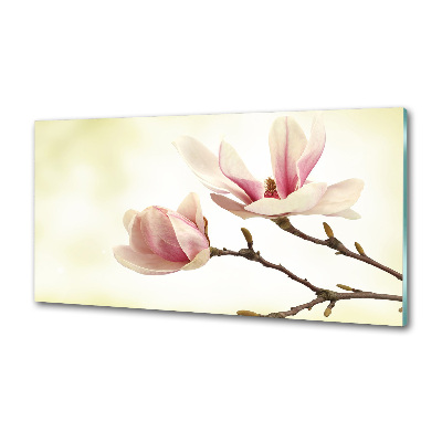 Crédence en verre trempé Magnolia