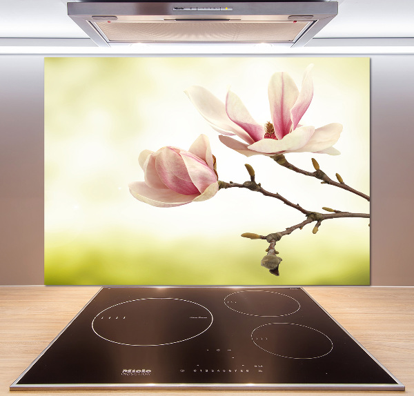 Crédence en verre trempé Magnolia