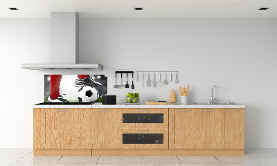 Panneau crédence cuisine Jambes de footballeur