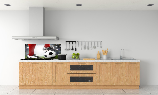 Panneau crédence cuisine Jambes de footballeur