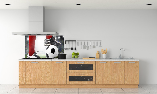 Panneau crédence cuisine Jambes de footballeur