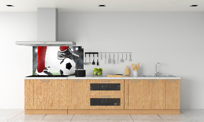 Panneau crédence cuisine Jambes de footballeur