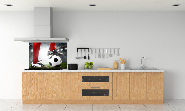 Panneau crédence cuisine Jambes de footballeur