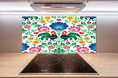 Crédence cuisine en verre Motif ethnique