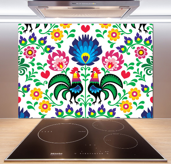Crédence cuisine en verre Motif ethnique