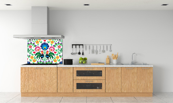 Crédence cuisine en verre Motif ethnique