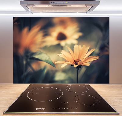 Crédence cuisine en verre trempé Fleur de printemps