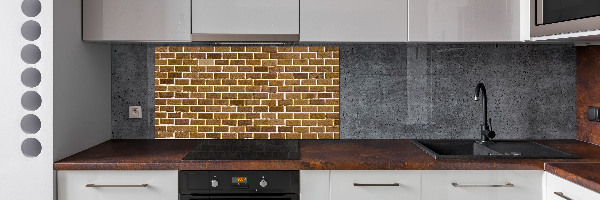 Verre pour crédence Mur de briques