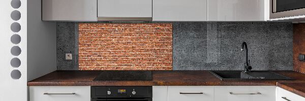 Panneau crédence cuisine Mur de briques