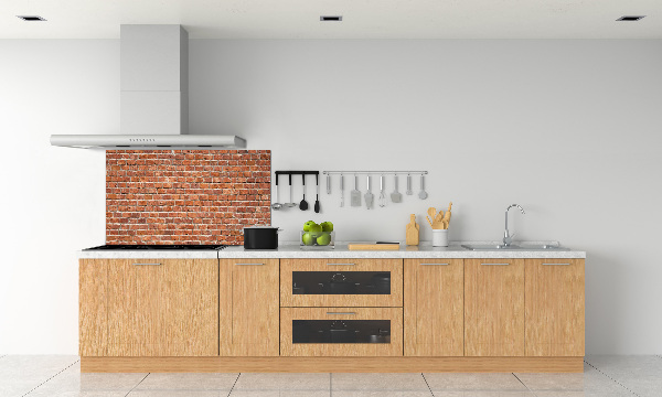 Panneau crédence cuisine Mur de briques
